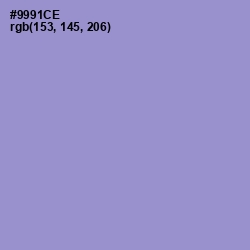 #9991CE - Blue Bell Color Image