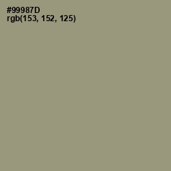 #99987D - Gurkha Color Image