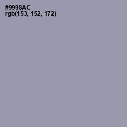 #9998AC - Manatee Color Image