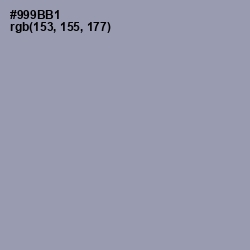 #999BB1 - Bali Hai Color Image
