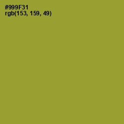 #999F31 - Sycamore Color Image