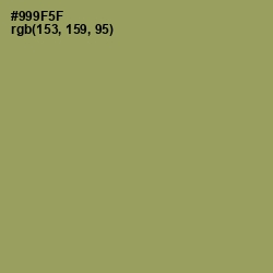 #999F5F - Barley Corn Color Image