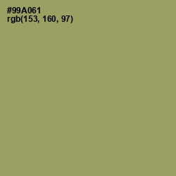 #99A061 - Olivine Color Image