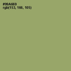 #99A669 - Olivine Color Image