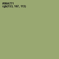 #99A771 - Olivine Color Image