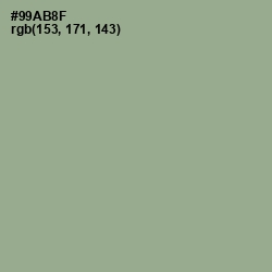 #99AB8F - Sage Color Image