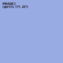 #99ABE3 - Jordy Blue Color Image