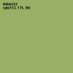 #99AF63 - Olivine Color Image