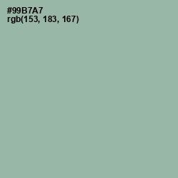 #99B7A7 - Summer Green Color Image