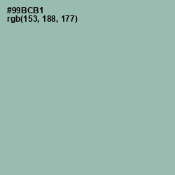 #99BCB1 - Summer Green Color Image