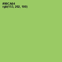 #99CA64 - Celery Color Image