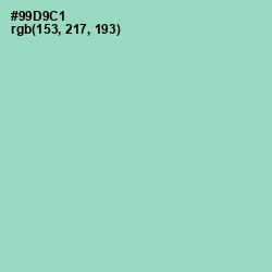 #99D9C1 - Sinbad Color Image