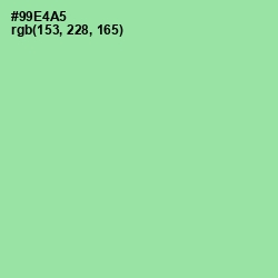 #99E4A5 - Granny Smith Apple Color Image