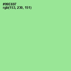 #99E697 - Granny Smith Apple Color Image