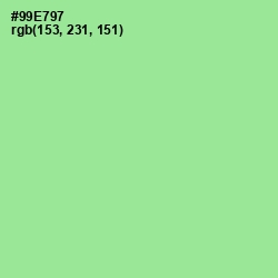 #99E797 - Granny Smith Apple Color Image