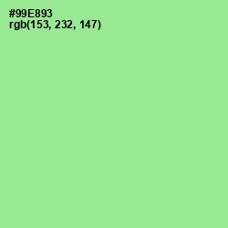 #99E893 - Granny Smith Apple Color Image