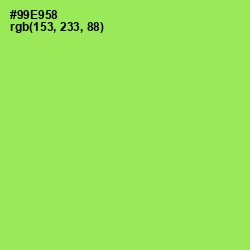 #99E958 - Conifer Color Image