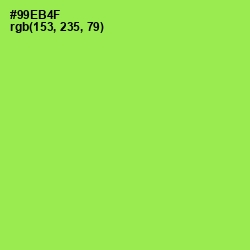 #99EB4F - Conifer Color Image