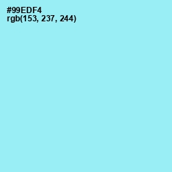 #99EDF4 - Anakiwa Color Image
