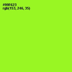 #99F623 - Green Yellow Color Image
