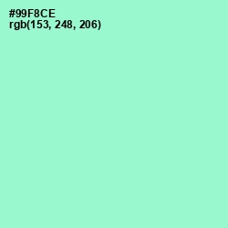 #99F8CE - Riptide Color Image