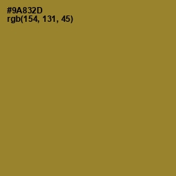 #9A832D - Sycamore Color Image