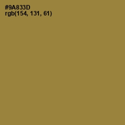 #9A833D - Sycamore Color Image