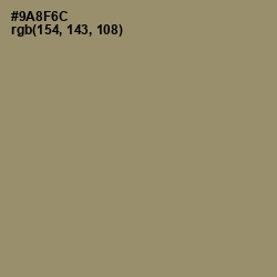 #9A8F6C - Arrowtown Color Image