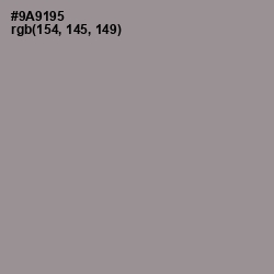 #9A9195 - Mountain Mist Color Image