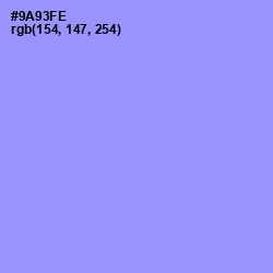 #9A93FE - Portage Color Image
