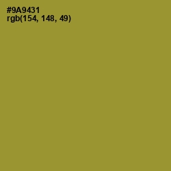 #9A9431 - Sycamore Color Image