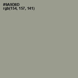 #9A9D8D - Lemon Grass Color Image