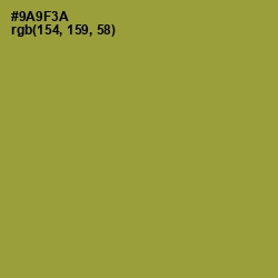 #9A9F3A - Sycamore Color Image