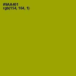 #9AA401 - Citron Color Image