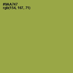 #9AA747 - Chelsea Cucumber Color Image