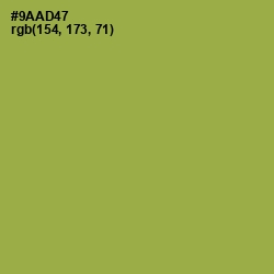 #9AAD47 - Chelsea Cucumber Color Image