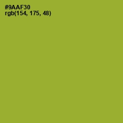 #9AAF30 - Sushi Color Image