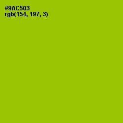 #9AC503 - Pistachio Color Image