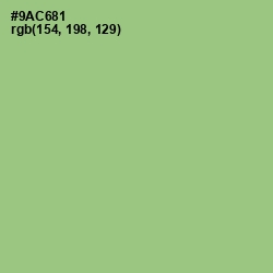 #9AC681 - Feijoa Color Image