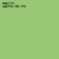 #9AC773 - Wild Willow Color Image