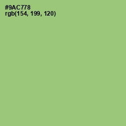 #9AC778 - Wild Willow Color Image