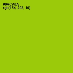 #9ACA0A - Pistachio Color Image