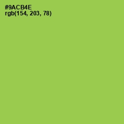#9ACB4E - Conifer Color Image