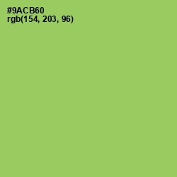 #9ACB60 - Celery Color Image