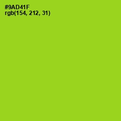 #9AD41F - Pistachio Color Image