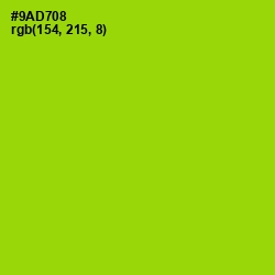 #9AD708 - Pistachio Color Image