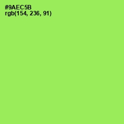 #9AEC5B - Conifer Color Image