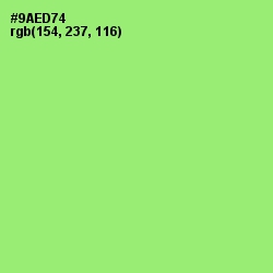 #9AED74 - Conifer Color Image