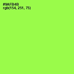 #9AFB4B - Conifer Color Image
