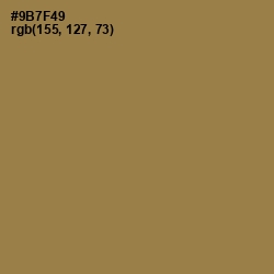 #9B7F49 - Leather Color Image